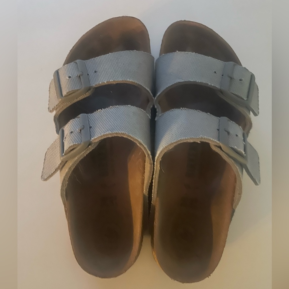 Birkenstock Women Arizona Rivet Gray Sandals EUR 38 narrow